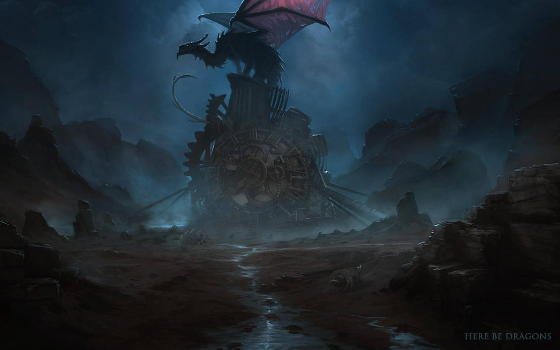 Here be Dragons - Ph. Dragon's Nest by telthona