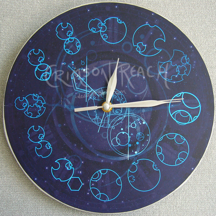 Gallifreyan Timepiece by CrimsonReach