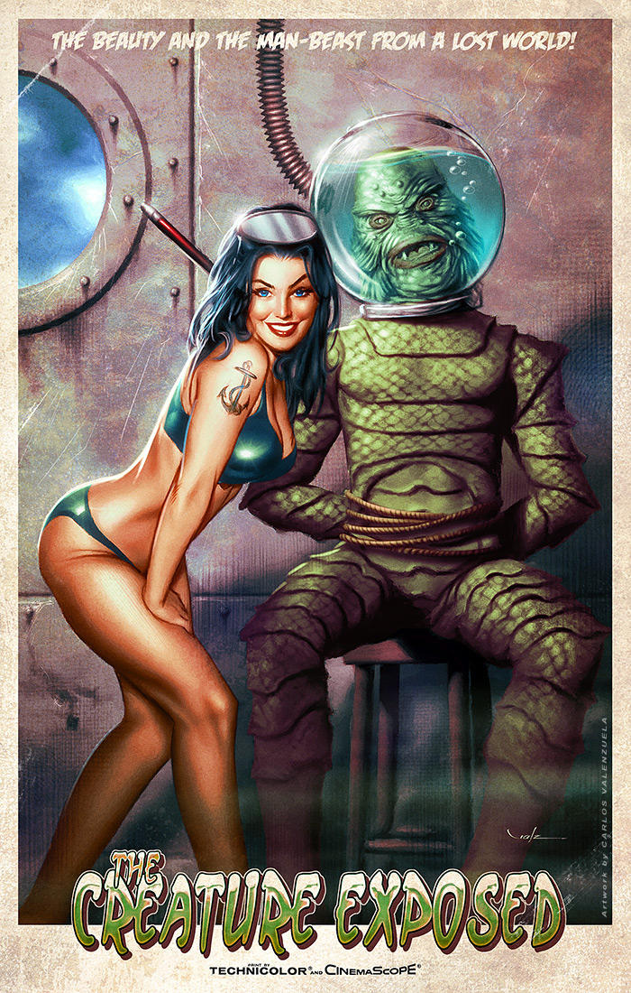 The Creature Exposed by CValenzuela