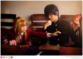 Toradora: Tiger vs. Dragon by behindinfinity