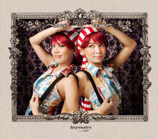 Tweedle Dee and Tweedle Dum by behindinfinity