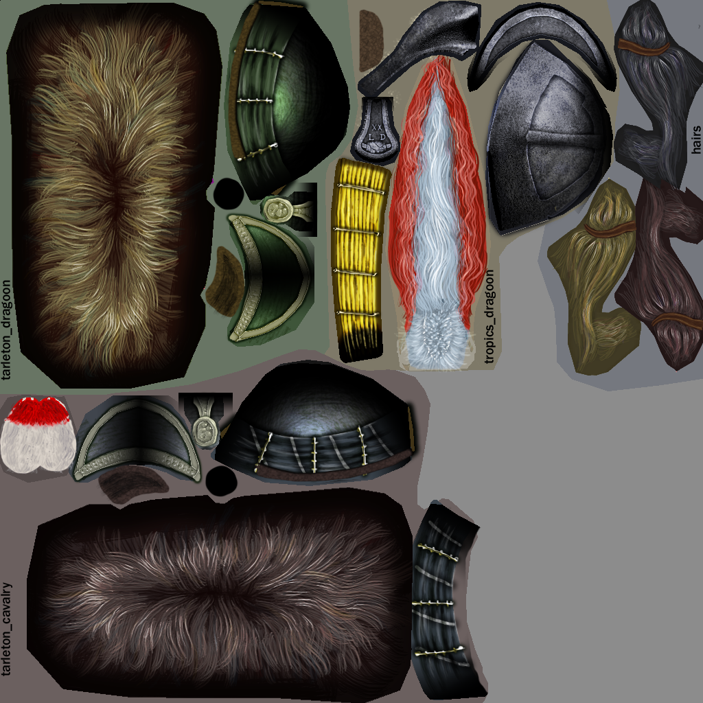 British helmets: Texture by SteMega