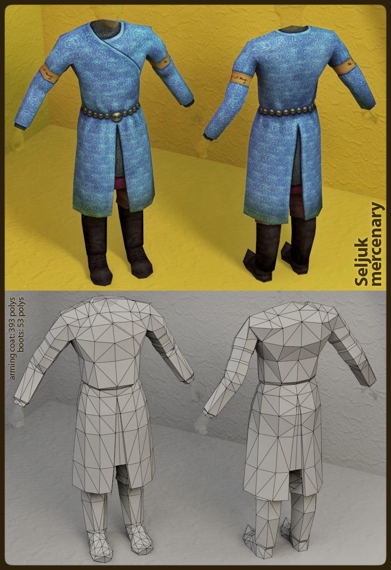 Seljuk mercenary: Render by SteMega