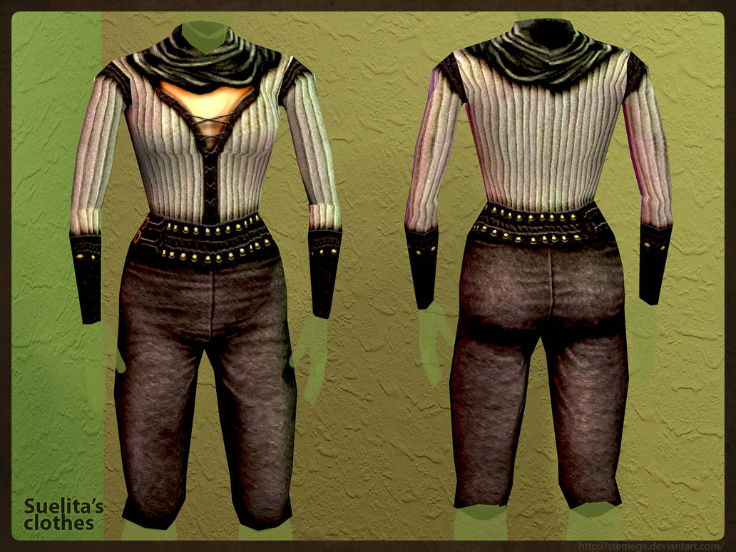 Suelita's clothes: Render by SteMega