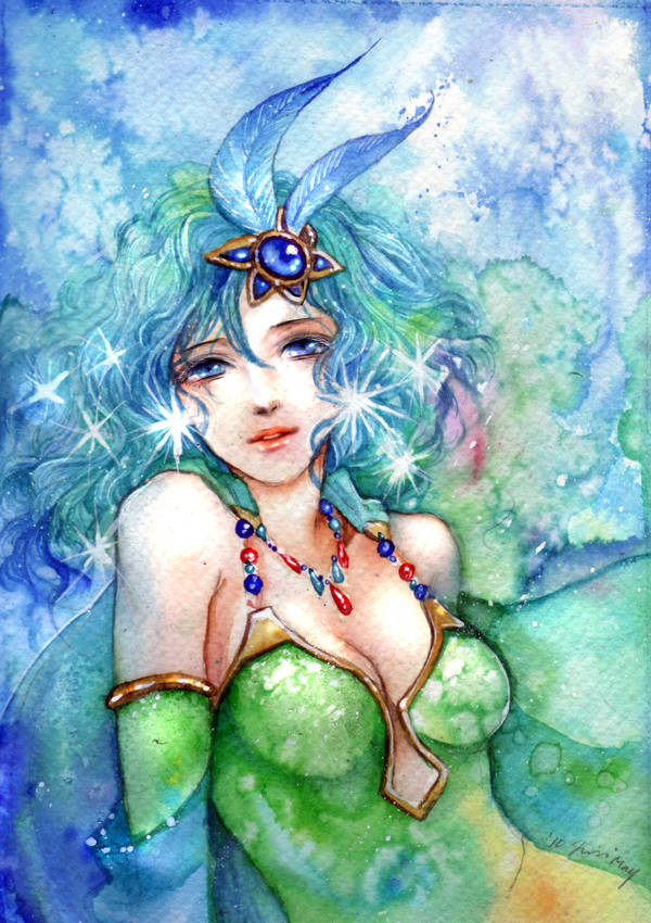 Rydia by jurithedreamer