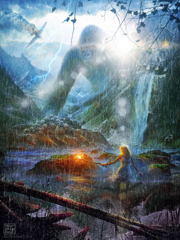 Escape from Skull Island by Mr-Ripley