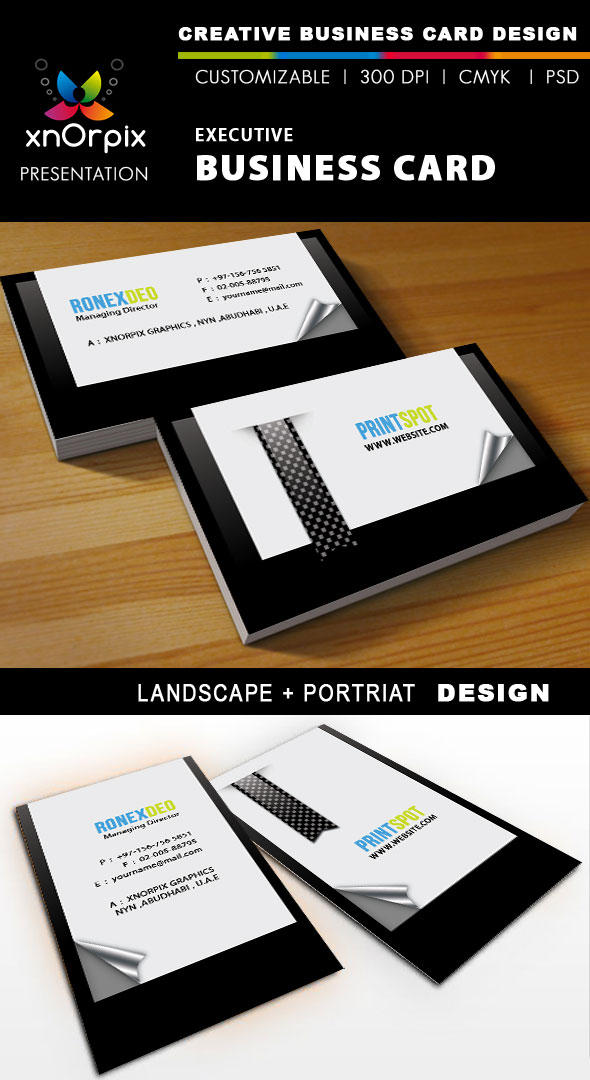 Executive Business Card by xnOrpix