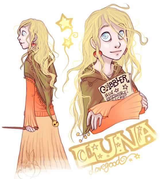 Luna Lovegood by leelakin