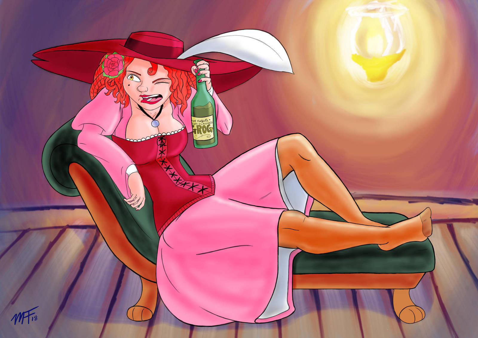 Scarlet The Redheaded by Dasutobani