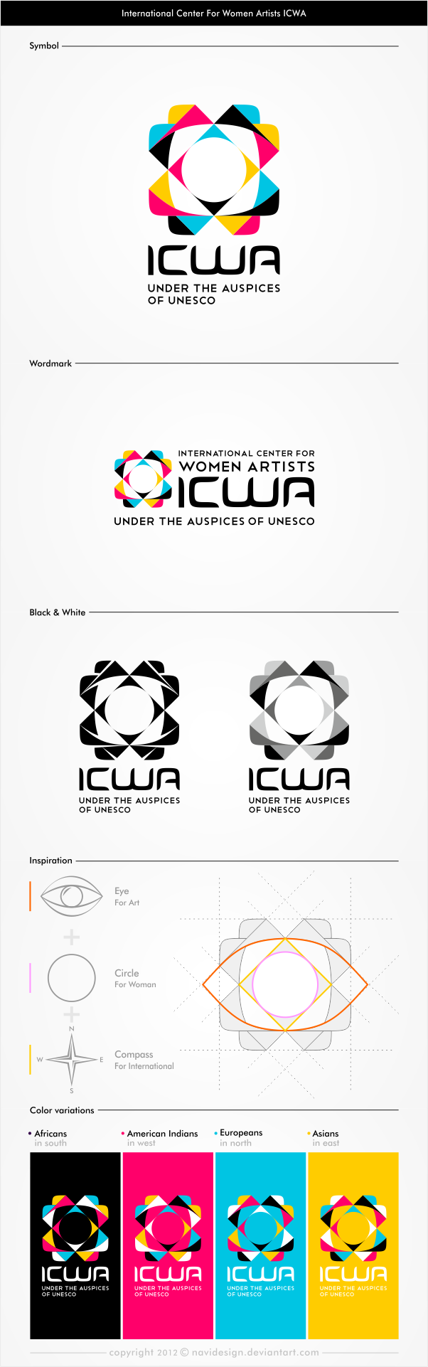 International Center for Women Artists ICWA by Navidesign