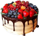 Cake with berries 120px by EXOstock