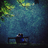 Love beneath the showery clouds by iNeedChemicalX
