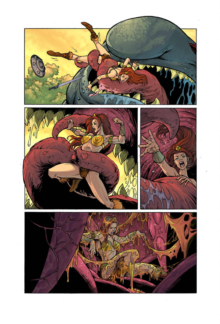 He-Man Vore: Eaten By An Ugly Giant Fish! Page 2 by zetaxinn