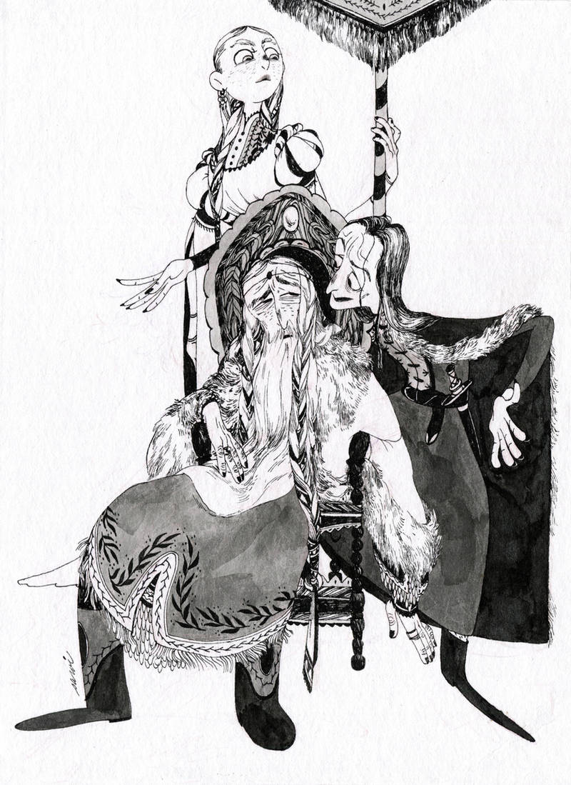 The King of the Golden Hall by s-u-w-i