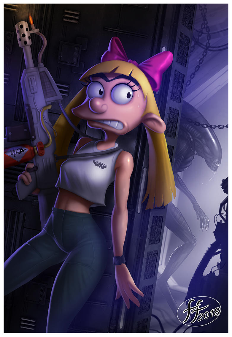 Helga as Ripley by 14-bis