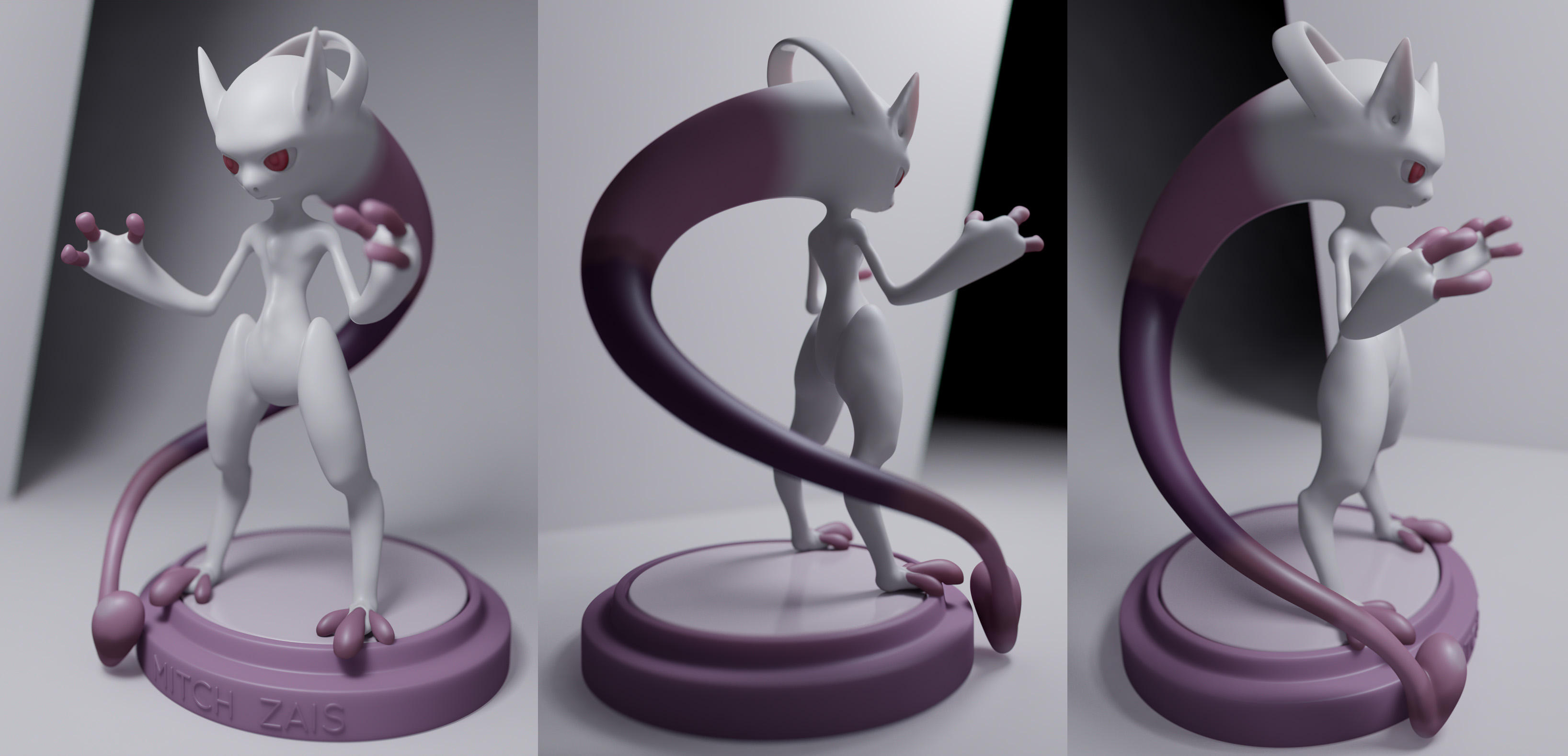Mewtwo alternate form by KakkoiiBaka on DeviantArt
