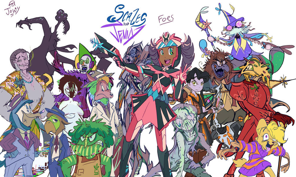 Project: SPUD and Spec The Foes by Jowybean