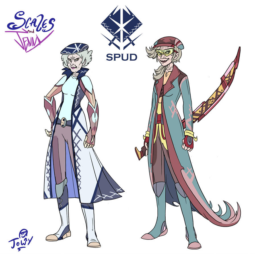 Project Scales and Jenny SPUD heads by Jowybean