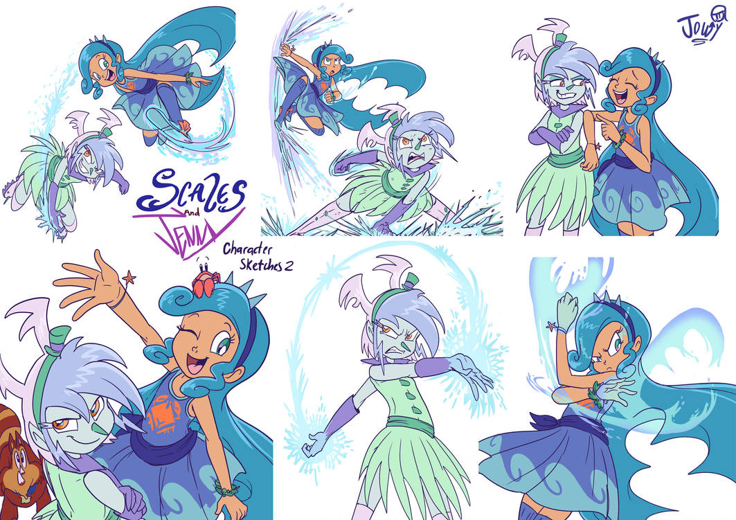 Project Scales and Jenny 6 by Jowybean