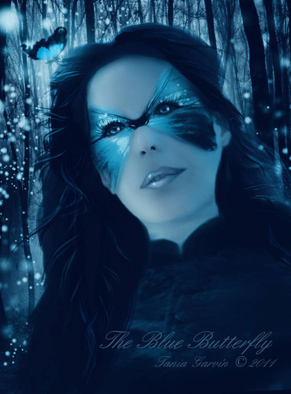 The Blue Butterfly by TaniaGarvin