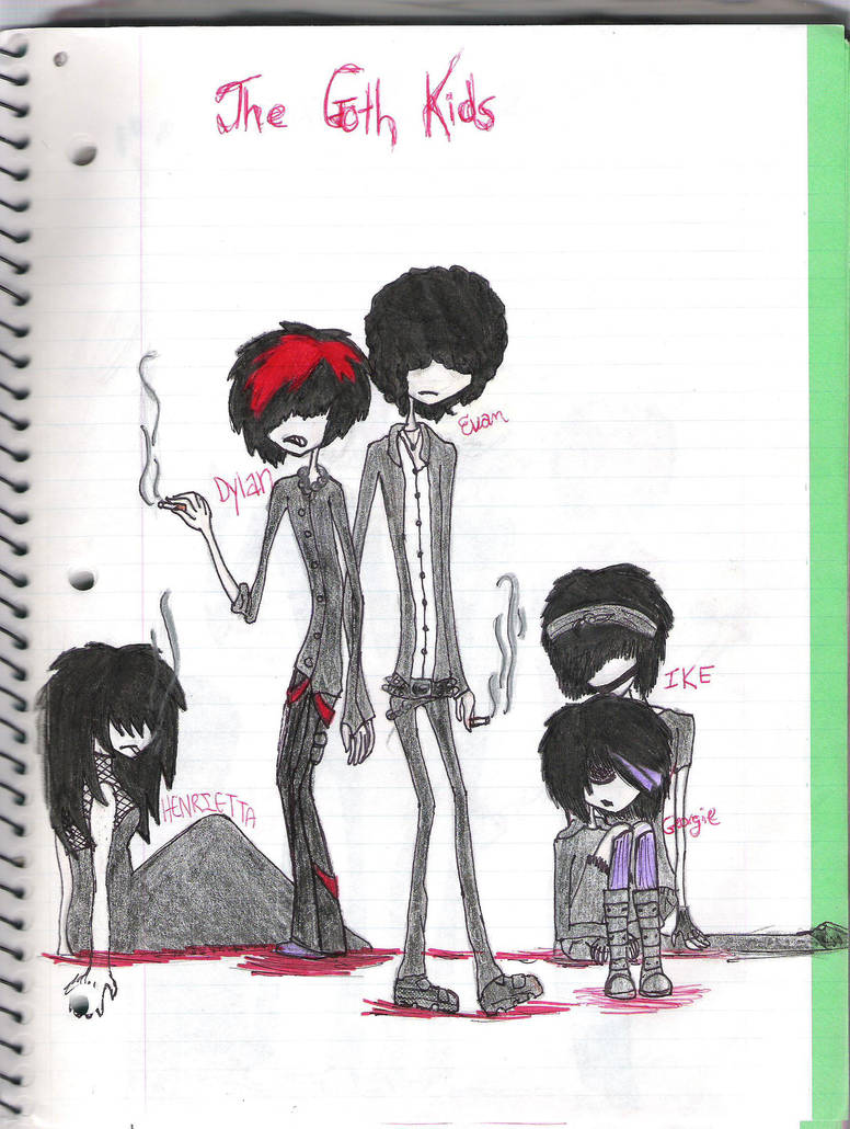 The Goth Kids by HollywoodGrimm