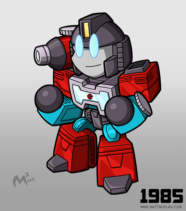 1985 Autobot Perceptor by MattMoylan