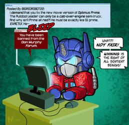 Lil Formers - Optimus Prime by MattMoylan