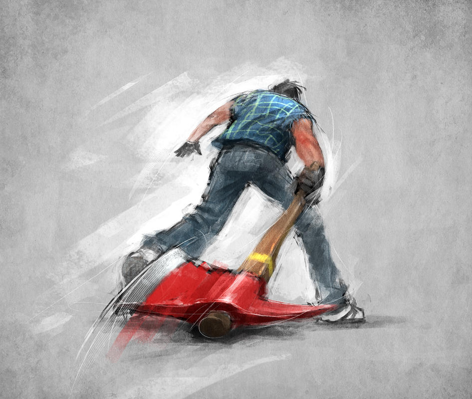 Axeman by alex-ichim