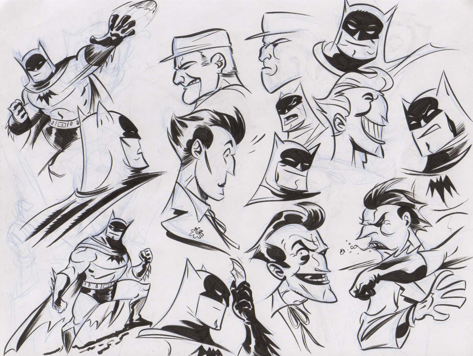 Batman Warmups 1 by dfridolfs