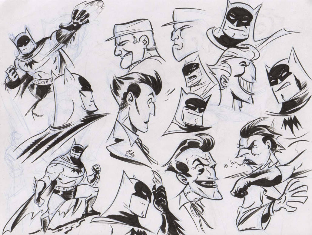 Batman Warmups 1 by dfridolfs