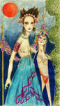 Herodias and Salome by Benegesse