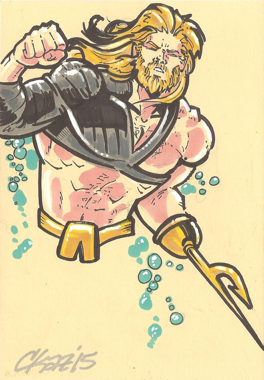 Aquaman 90s by cmkasmar