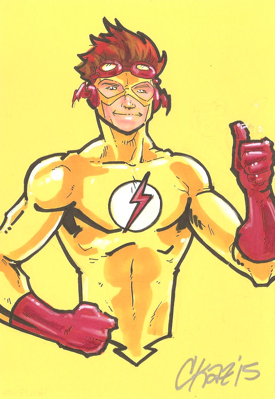 Kid Flash 2 by cmkasmar
