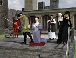 Execution Of Anne Boleyn by dazinbane