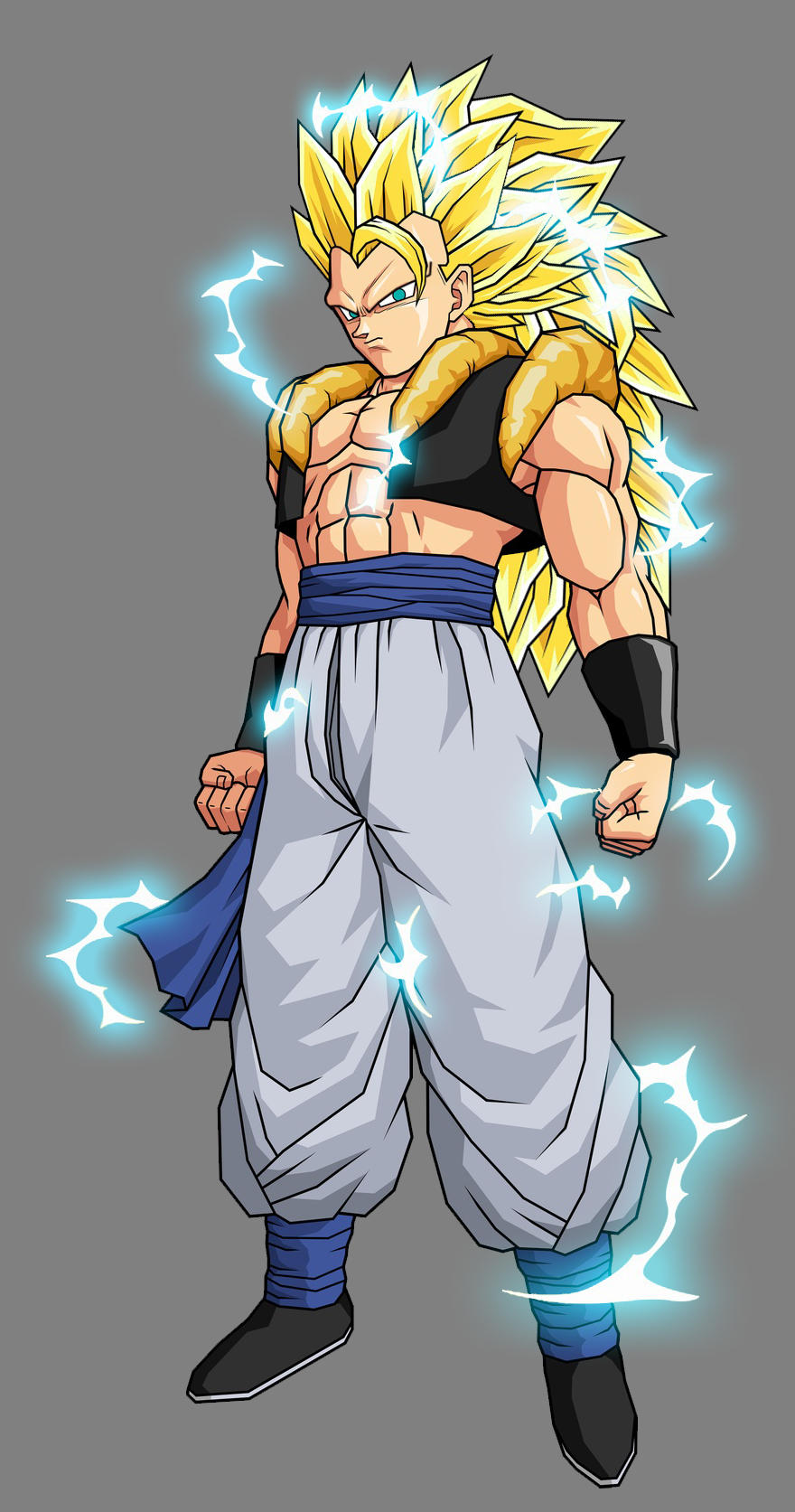 Gogeta ssj3, AF project by alessandelpho on DeviantArt