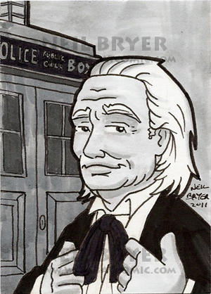 Doctor Who Sketch Cards 1 by WombatOne