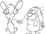 Ren and Stimpy Badly Drawn by Pablos-Corner