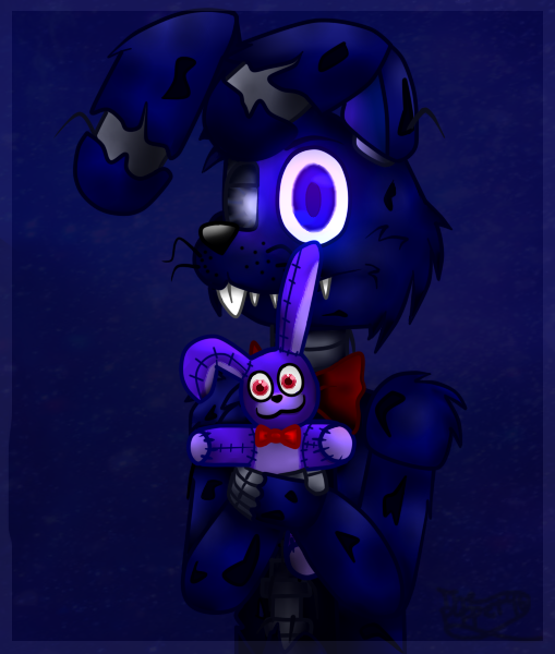 Nightmare Bonnie by ThePuppet46 on DeviantArt