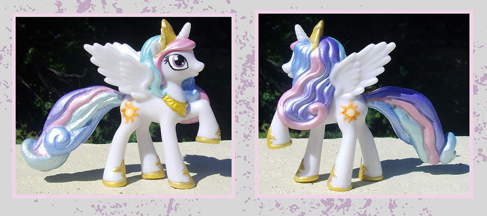 My Little Pony Custom - Princess Celestia by kaizerin