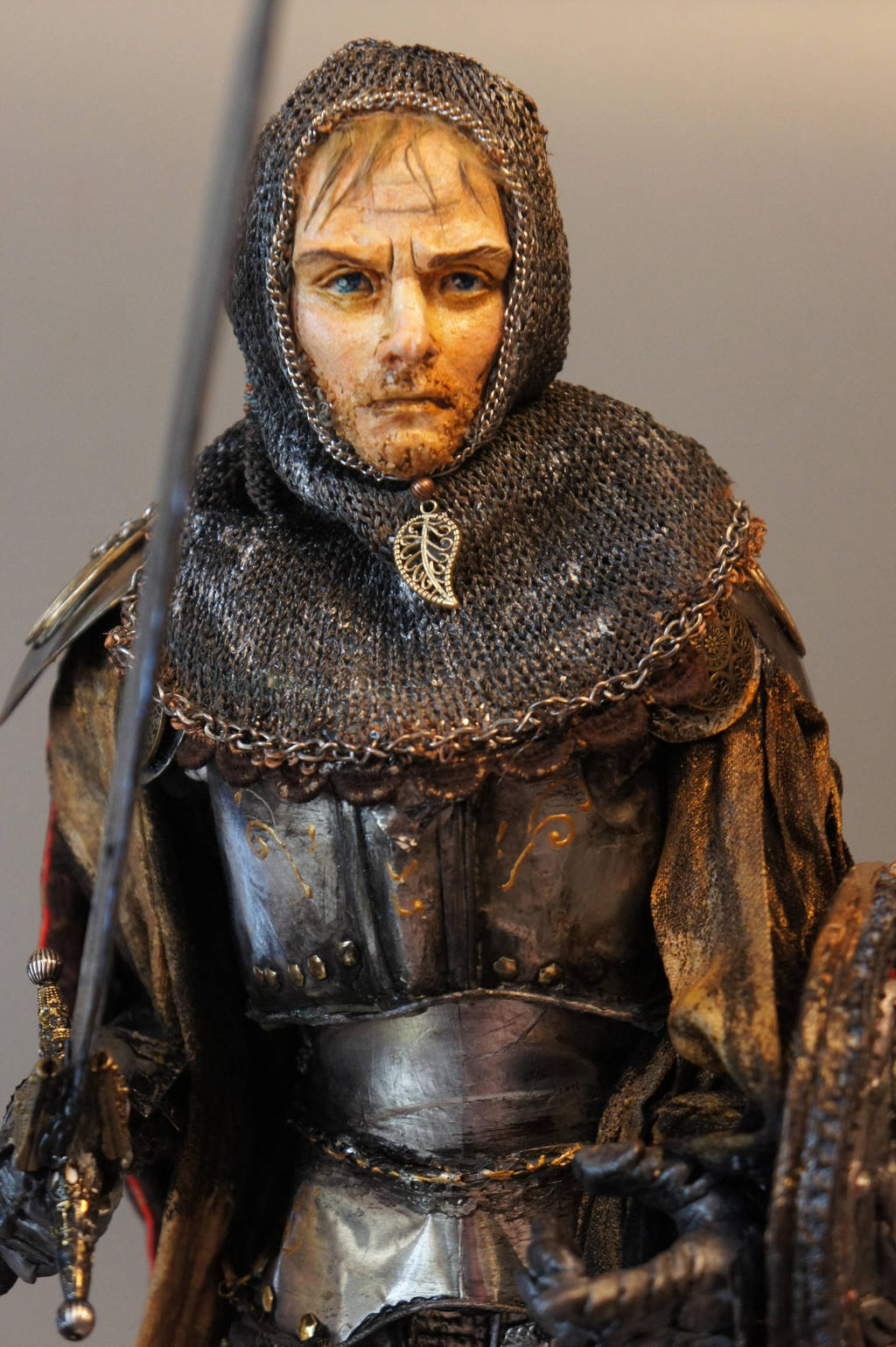 The Knight Close Up by MarylinFill