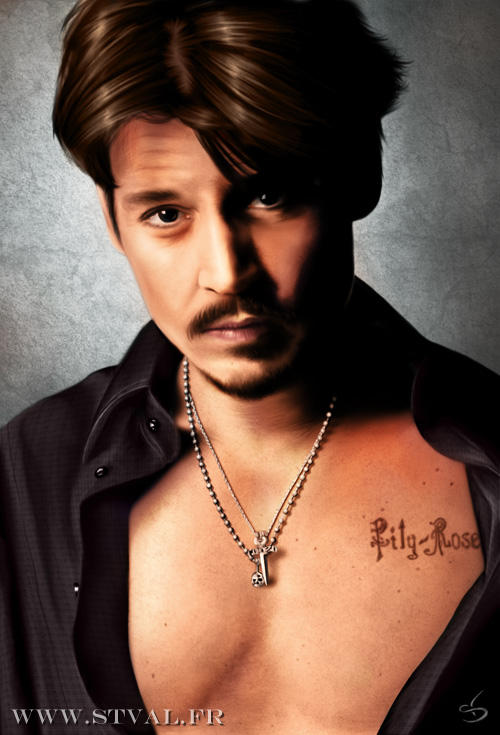 Johnny Depp by StephanieVALENTIN