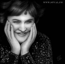 Susan Boyle by StephanieVALENTIN