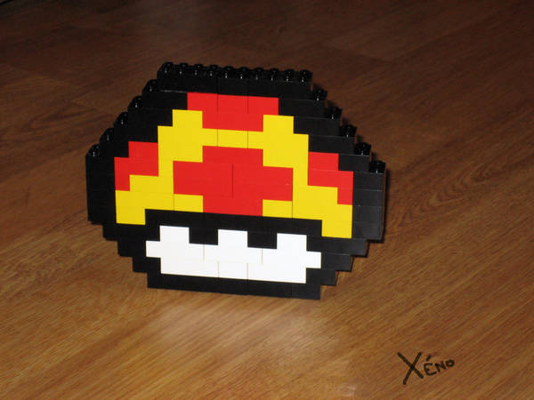Mario's MushRoom in Lego by XenoWeb
