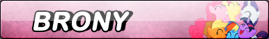 Brony button by Pixelated--Coffee