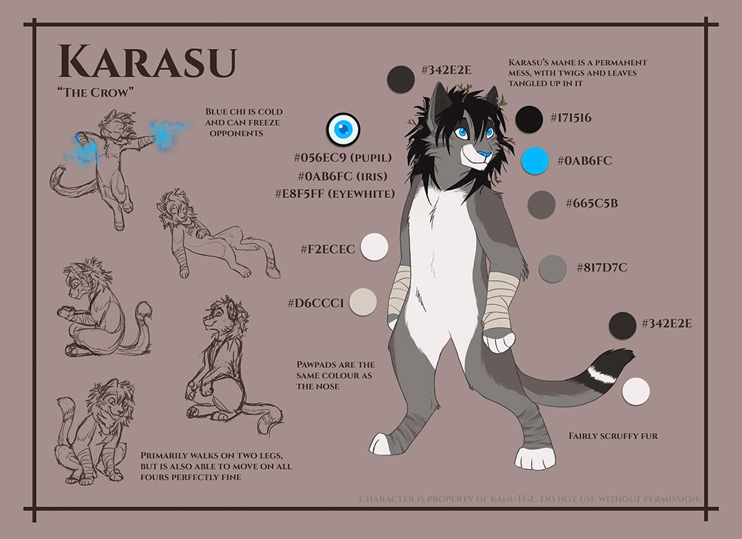 Karasu Reference Sheet by KanuTGL
