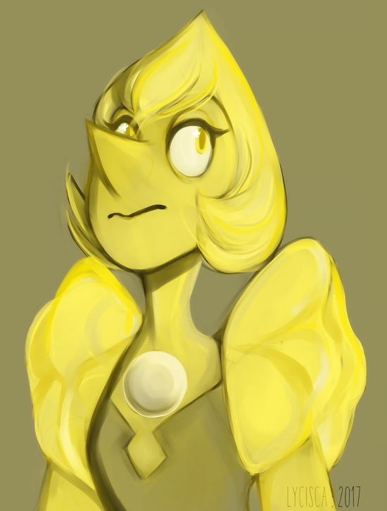 Day 3 features Yellow Diamond's Pearl! What is Huevember? Huevember is a month long art challenge (like Inktober in October for example). Each day is a colour/hue prompt. Official Blog/Prompts - hu...