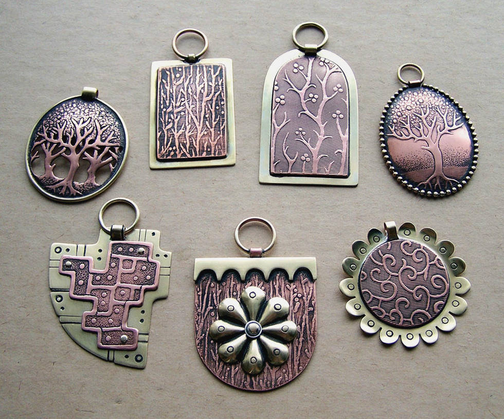 Mixed metal jewelry 3 by Astalo