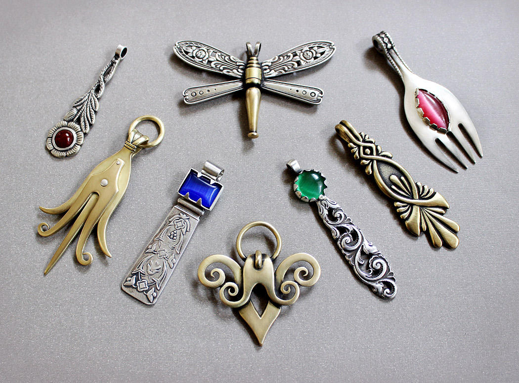 Spoon pendants 5 by Astalo