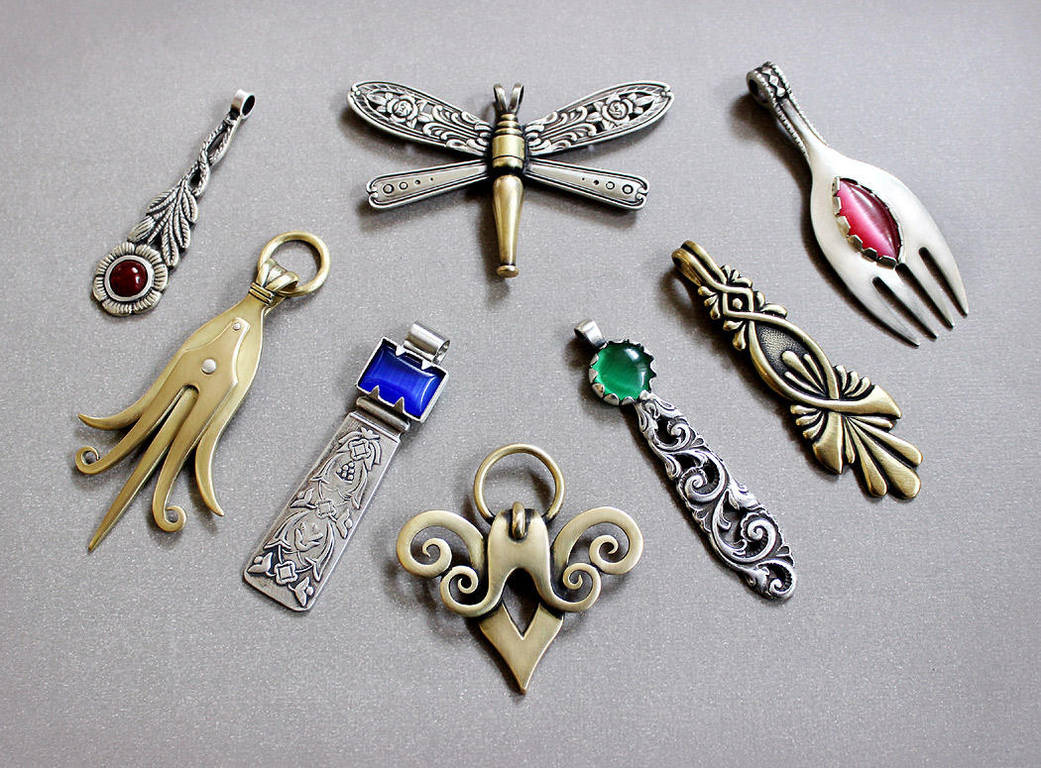 Spoon pendants 5 by Astalo