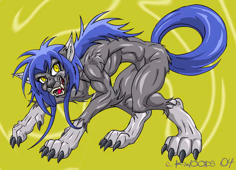 Werewolf girl version 2.5 by Black-rat